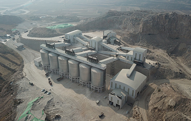 山西長治壺關(guān)永豐建材建設(shè)智能環(huán)保砂石生產(chǎn)線